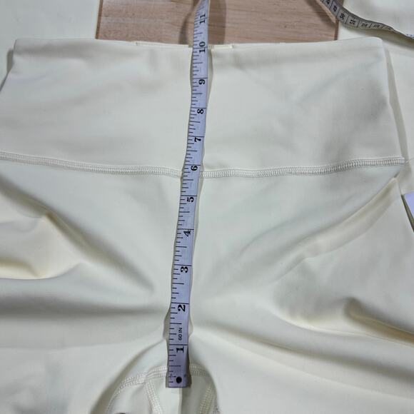 Athleta Ultra High Rise 7/8 Elation Leggings Light Yellow Glow Women's Sz XS NWT - Picture 9 of 10